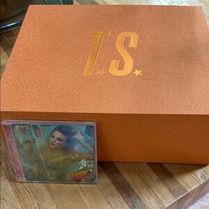 Taylor Swift box and CD